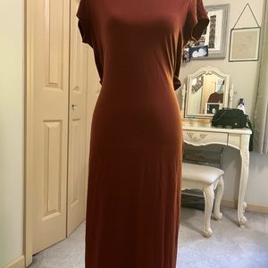 Athleta open back T-shirt dress